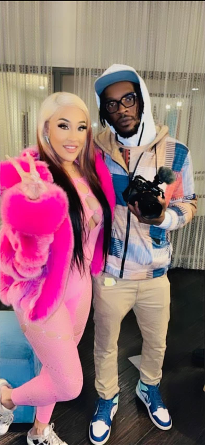 With Natalie Nunn — Bad Girls Club cast member